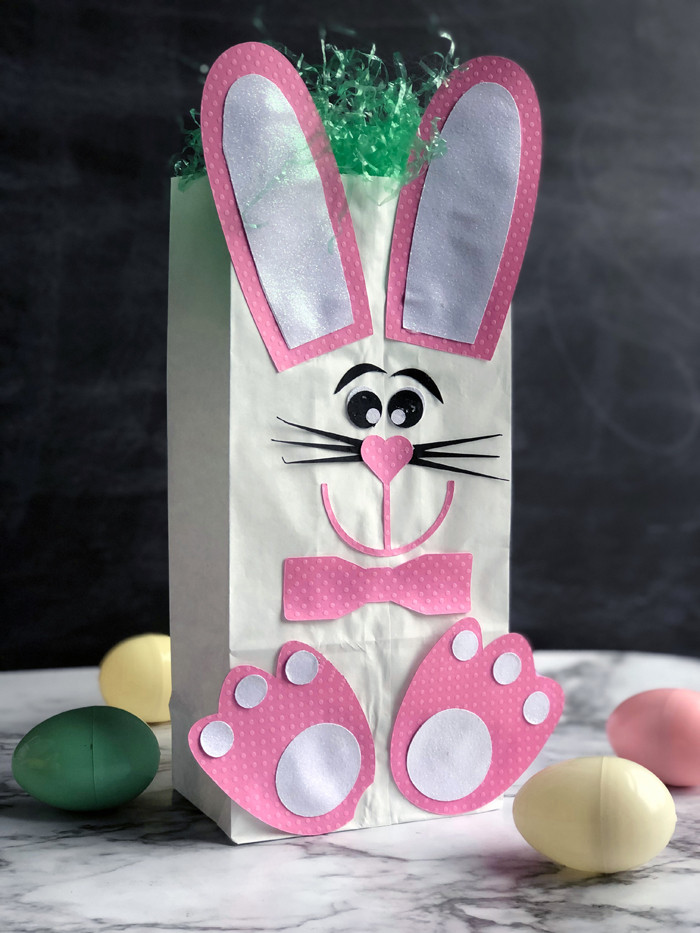 Easter Bag Ideas
 Cute Easter Bunny Lunch Bag Craft for Kids