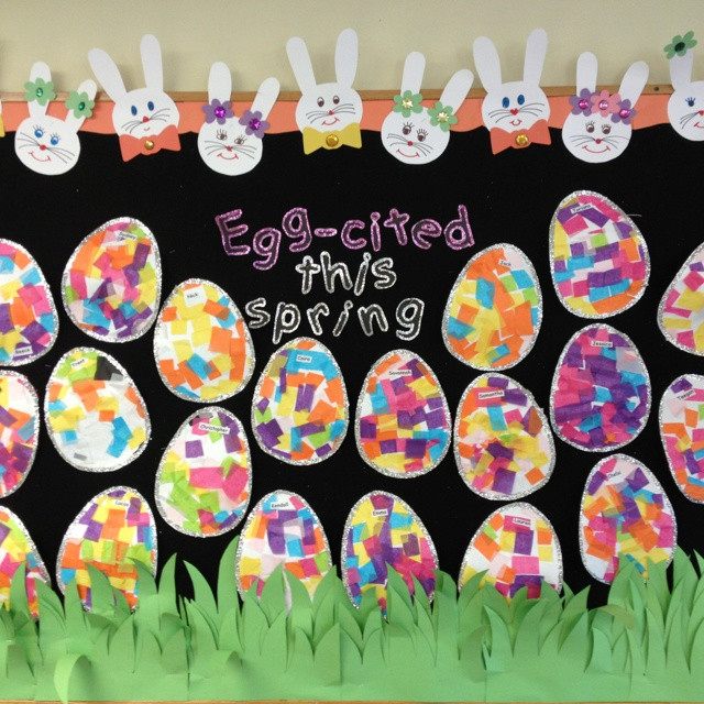 Easter Bulletin Board Ideas
 Crafts Actvities and Worksheets for Preschool Toddler and