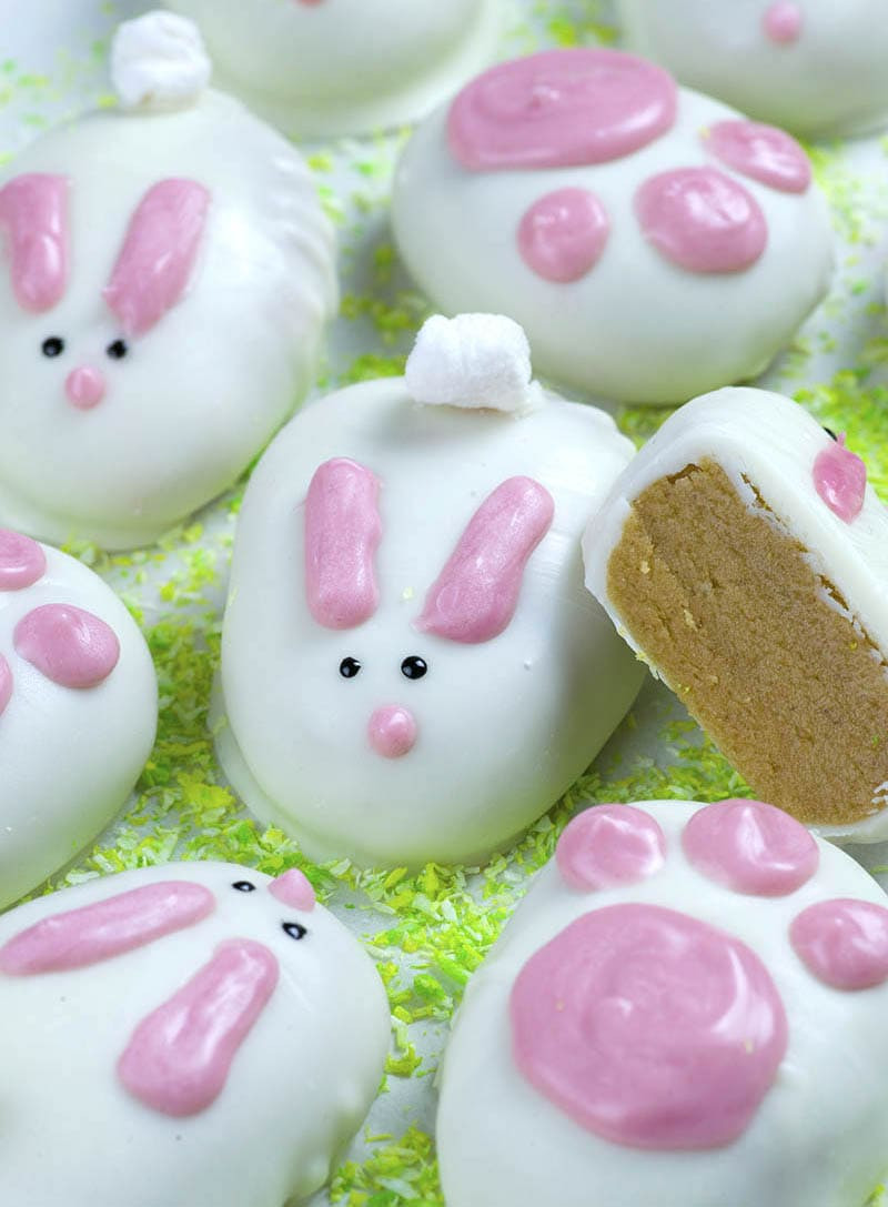 Easter Bunny Desserts
 White Chocolate Easter Bunnies