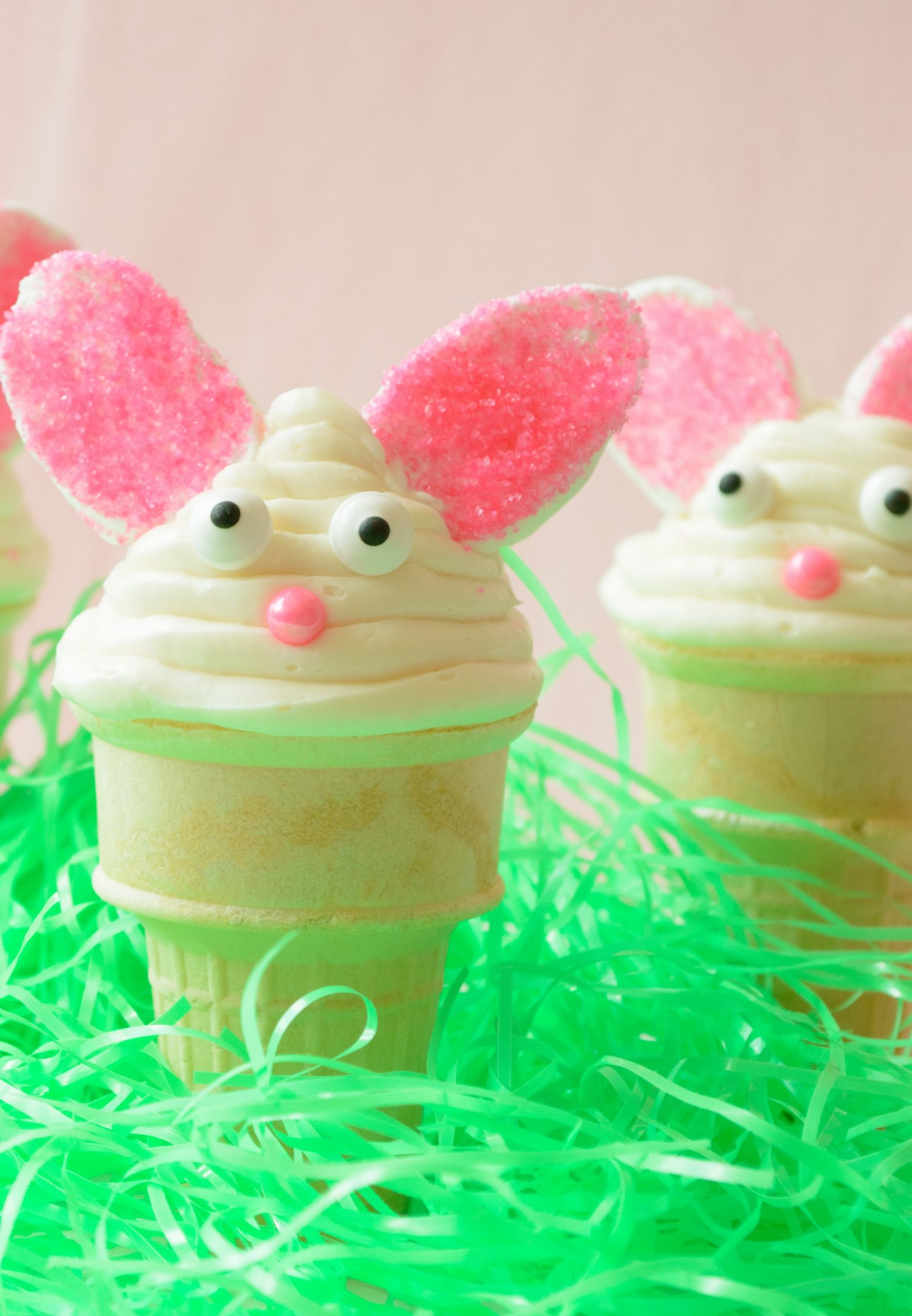Easter Bunny Desserts
 rbk easter desserts bunny cones