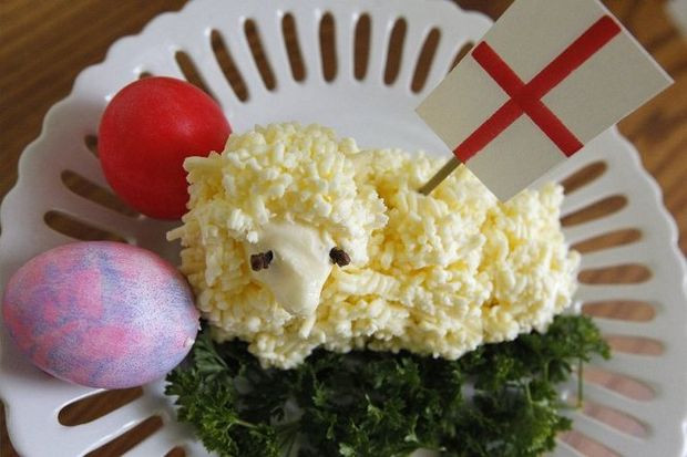 Easter Butter Lamb
 Easter traditions How to make a Polish butter lamb