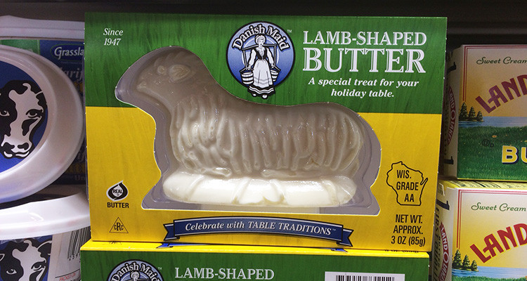 Easter Butter Lamb
 An explanation of the butter lamb an Easter meal tradition
