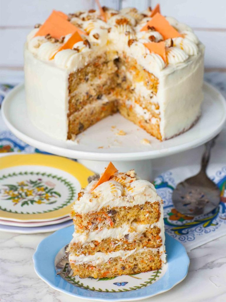 Easter Carrot Cake
 Pineapple Carrot Cake with pecans video Tatyanas