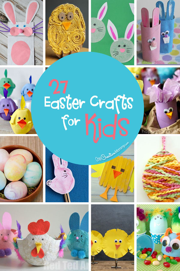 Easter Craft Ideas For Toddlers
 27 Easter Crafts for Kids onecreativemommy