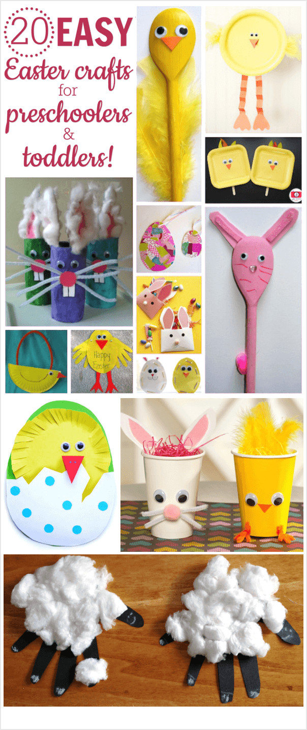 Easter Crafts For Preschoolers
 20 Easy Easter Crafts for Preschoolers and Toddlers