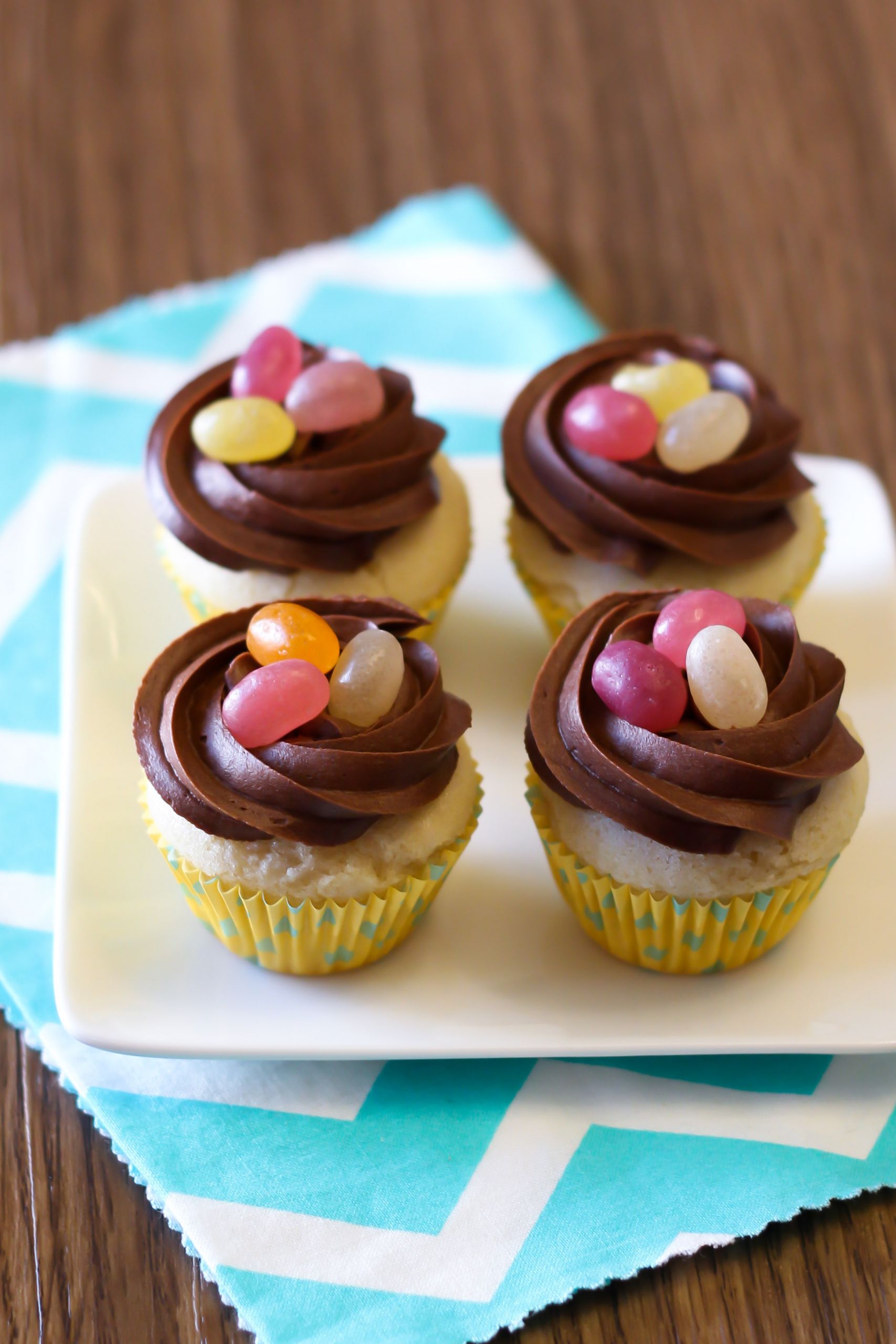 Easter Cupcakes Recipes
 gluten free vegan mini easter chocolate nest cupcakes