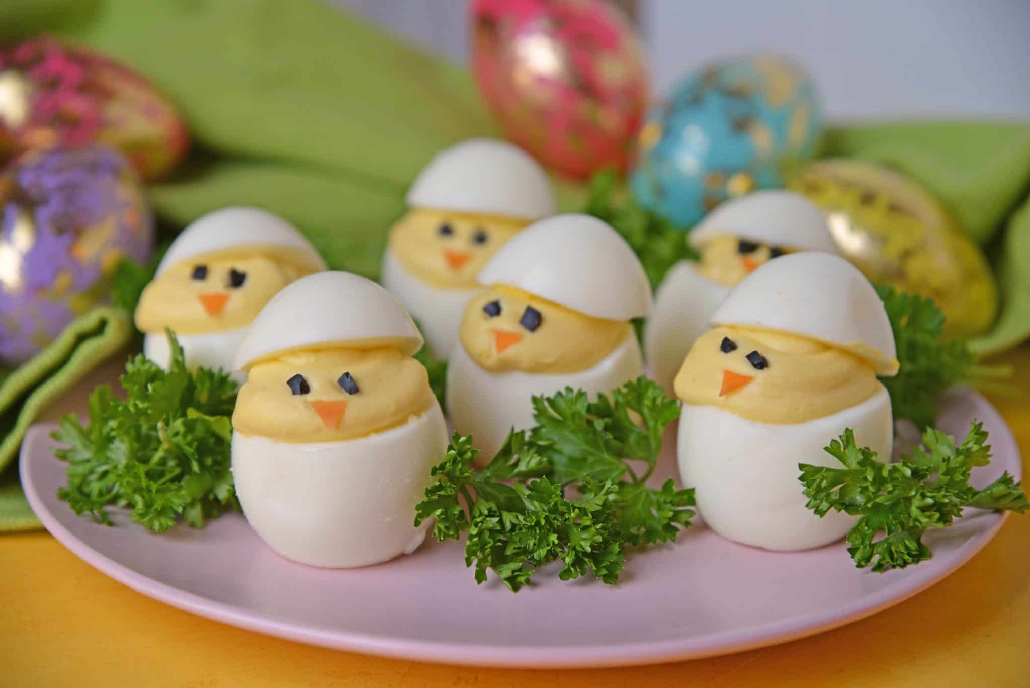 Easter Deviled Eggs Chicks
 Deviled Egg Chicks Classic Deviled Eggs for Easter
