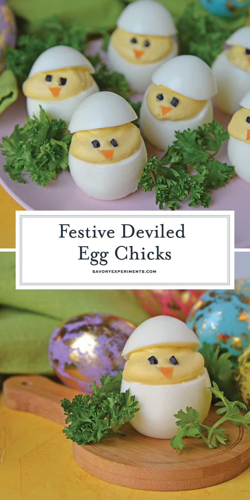 Easter Deviled Eggs Chicks
 Deviled Egg Chicks Classic Deviled Eggs for Easter