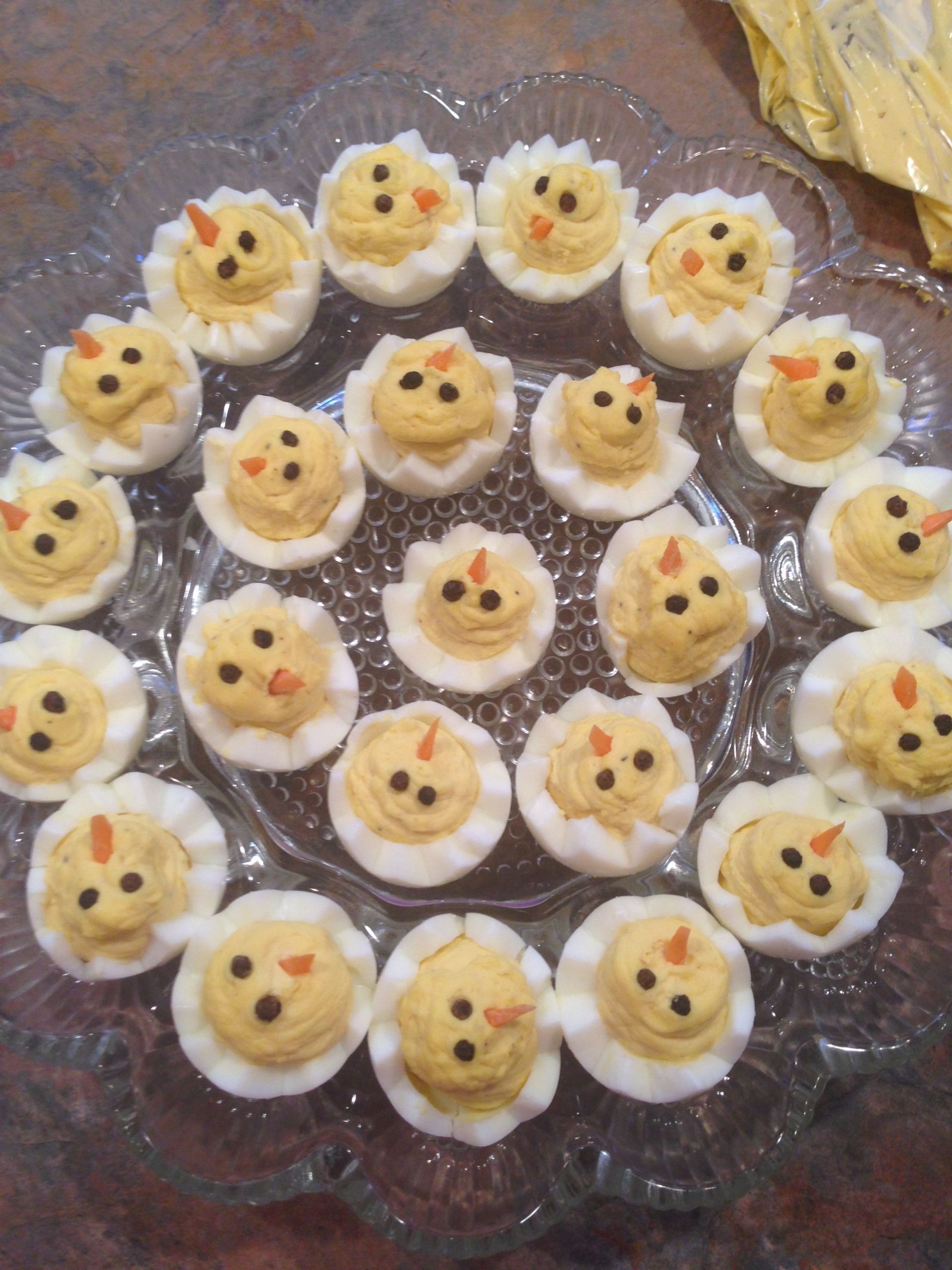 Easter Deviled Eggs Chicks
 Pin on DIY CREATIONS
