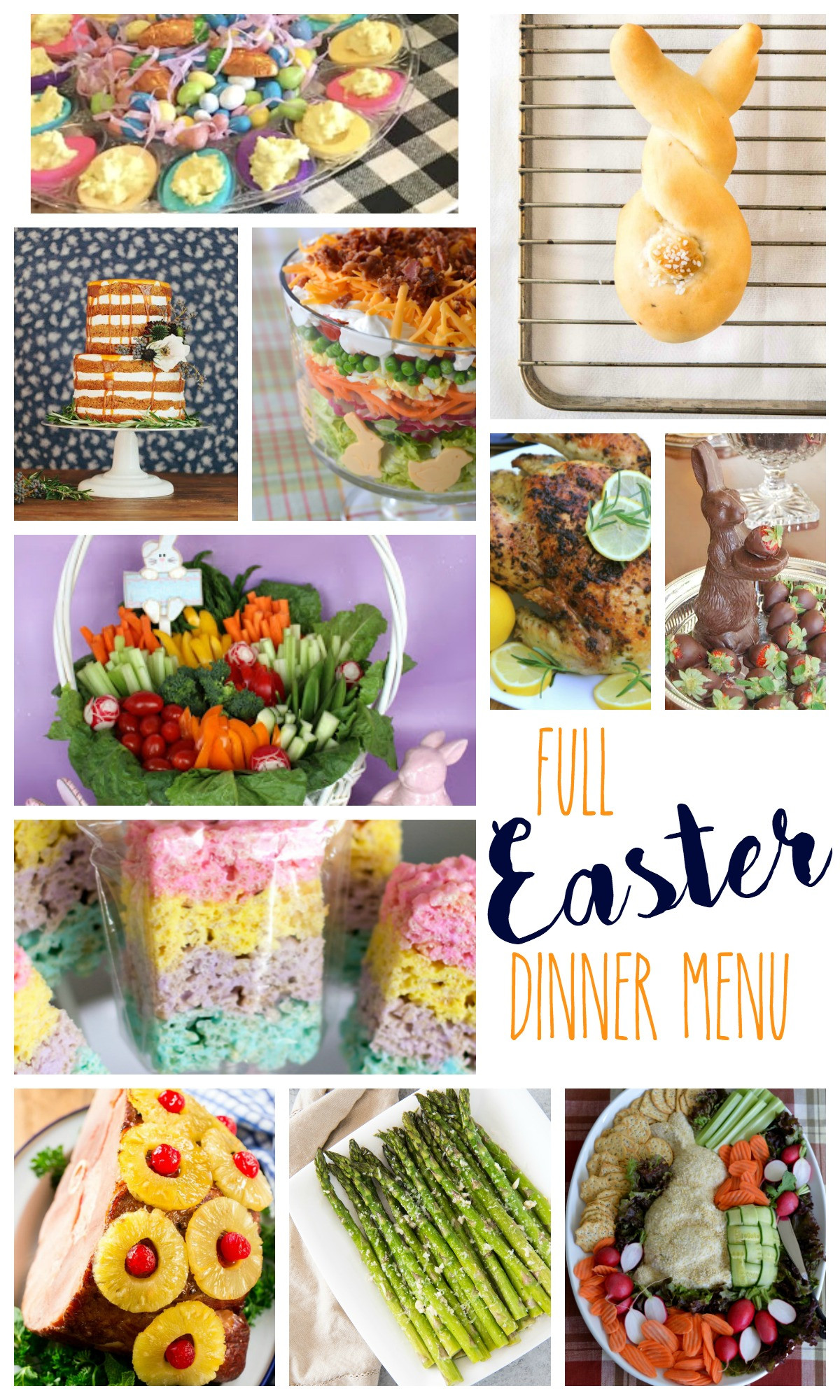 Easter Dinner Menus
 Easter Dinner Menu 2018