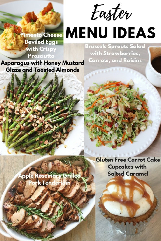 Easter Dinner Menus
 Easter Menu Recipe Ideas SevenLayerCharlotte