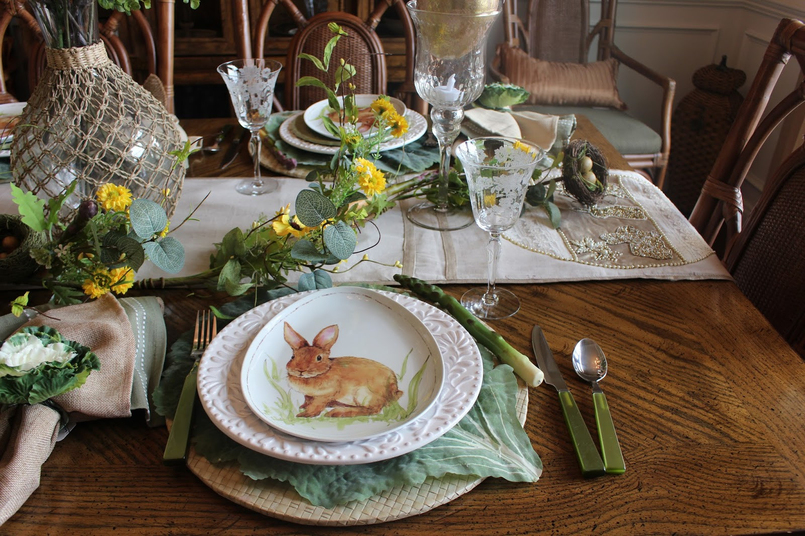 Easter Dinner Restaurants
 Designs by Pinky Easter Dining Table