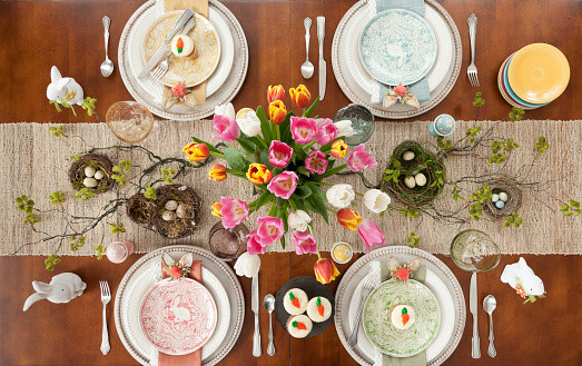 Easter Dinner Restaurants
 Easter Dining Stock Download Image Now iStock