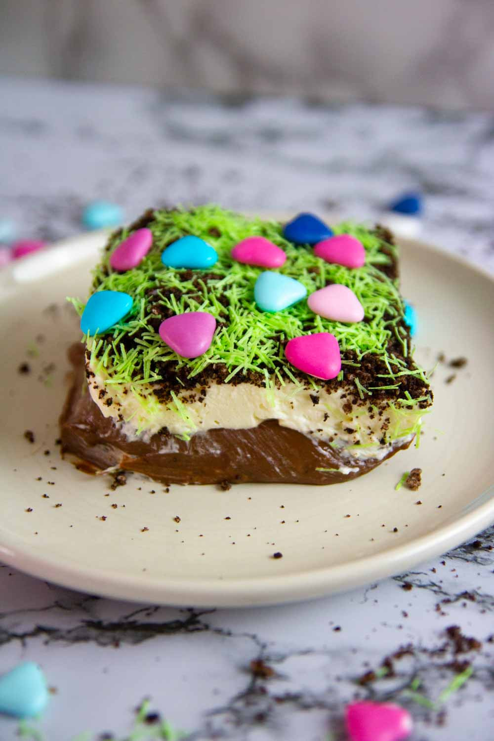 Easter Dirt Cake Recipe
 Easy Easter Dirt Cake Recipe with Homemade Chocolate Pudding