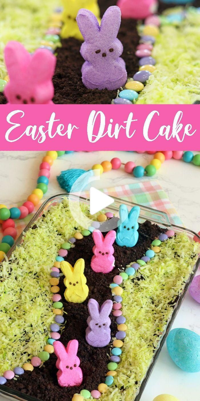 Easter Dirt Cake Recipe
 Easter Bunny Dirt Cake in 2020