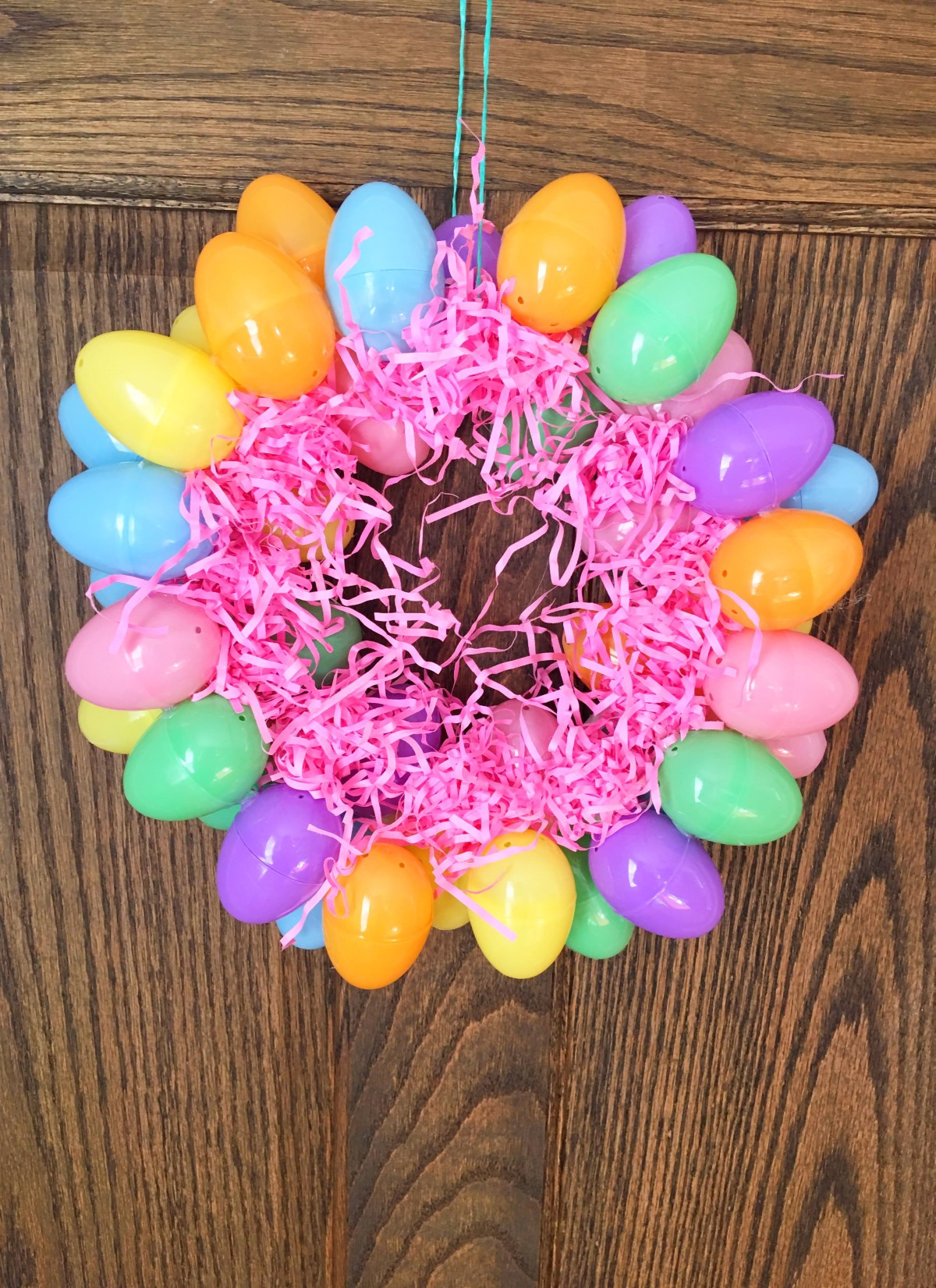 Easter Diy Projects
 DIY Easter Egg Wreath EasterIdeas Mrs Kathy King