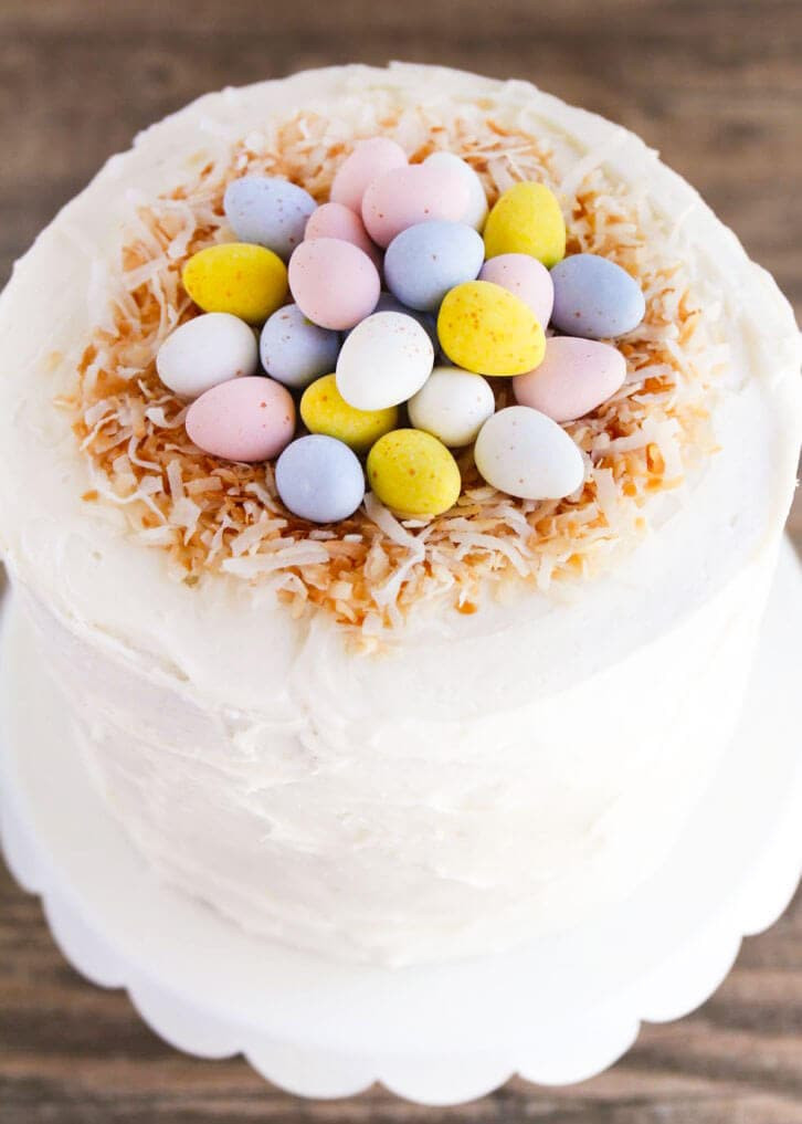 Easter Egg Cake Ideas
 Layered Easter Egg Cake I Heart Naptime
