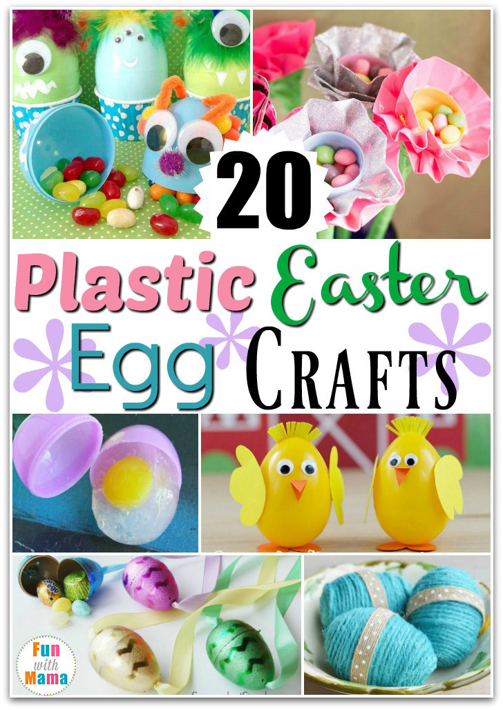 Easter Egg Craft
 20 Fun Plastic Easter Eggs Crafts Fun with Mama