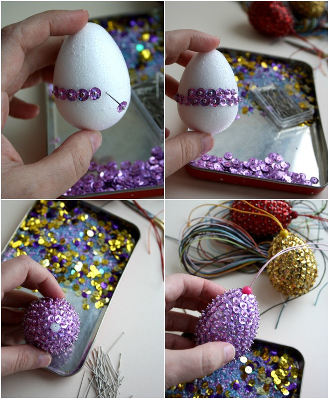 Easter Egg Craft
 10 DIY Easter craft ideas using styrofoam eggs for adults
