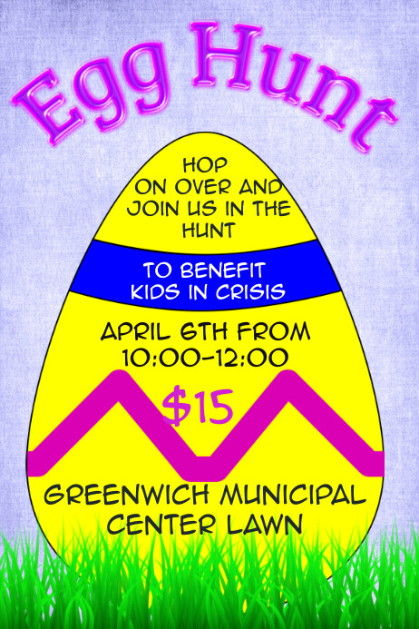 Easter Fundraising Ideas
 Easter Egg Hunt Party Fundraiser Denim Flyer Invitation
