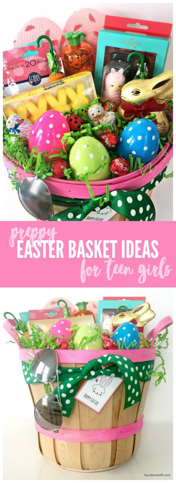 Easter Gifts For Girls
 Preppy Easter Basket Ideas for Teen Girls