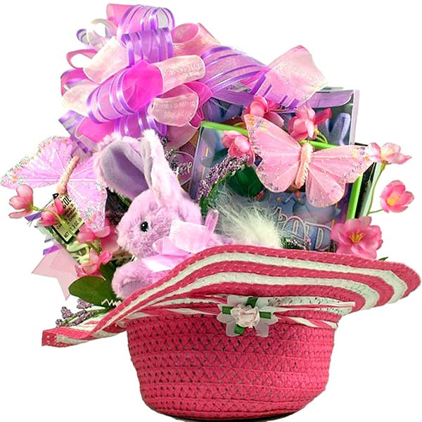 Easter Gifts For Girls
 Easter Gift Basket For Sweet Little Girls