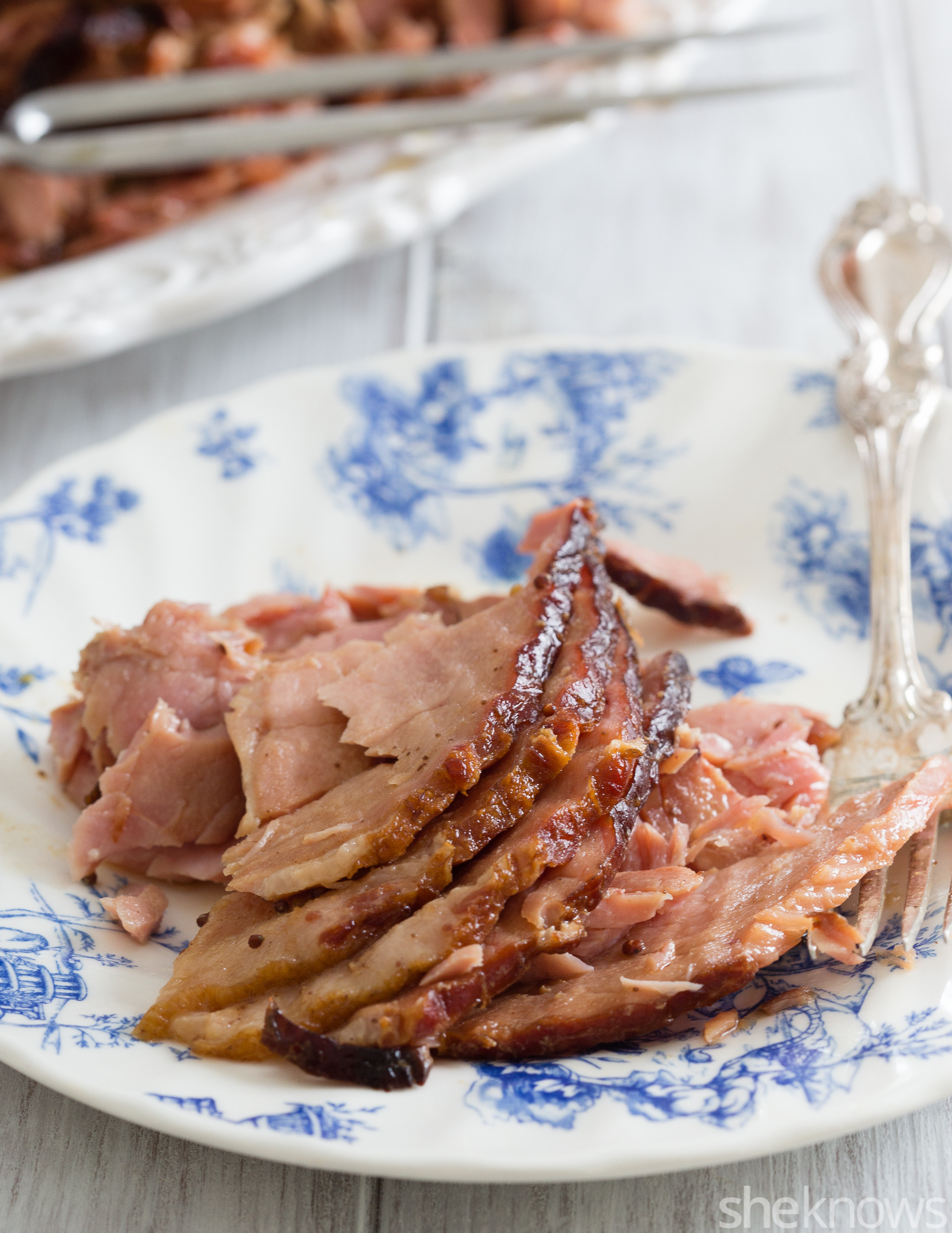 Easter Ham In A Crockpot
 Slow cooker Easter ham makes your holiday cooking a breeze