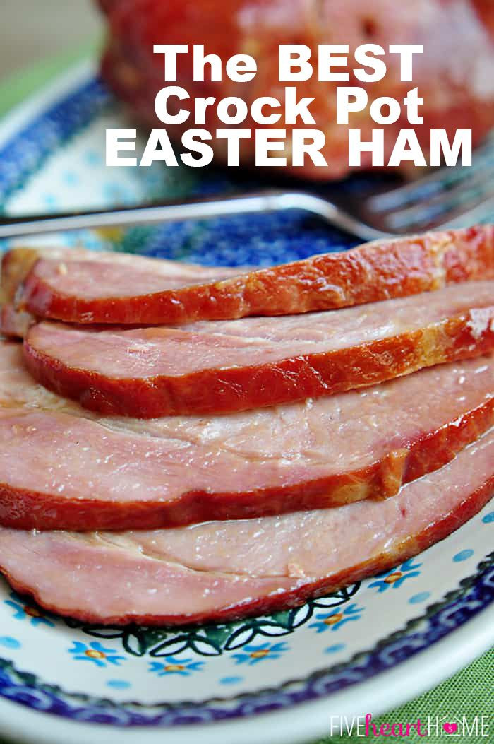 Easter Ham In A Crockpot
 Crock Pot Brown Sugar Ham EASY EASTER DINNER