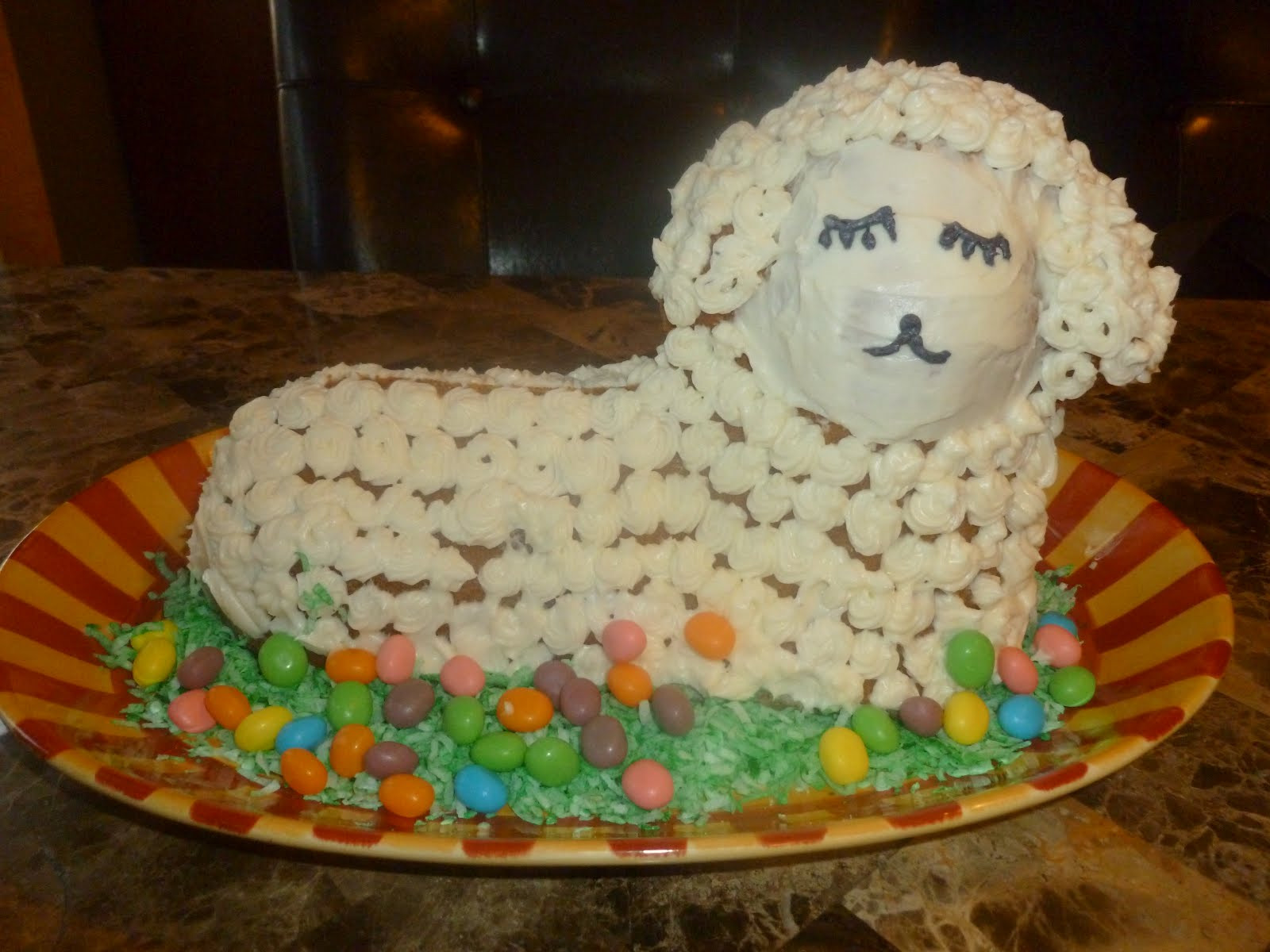 Easter Lamb Cake Recipe
 Mommy Plus Two Sweet Little Easter Lamb Cake