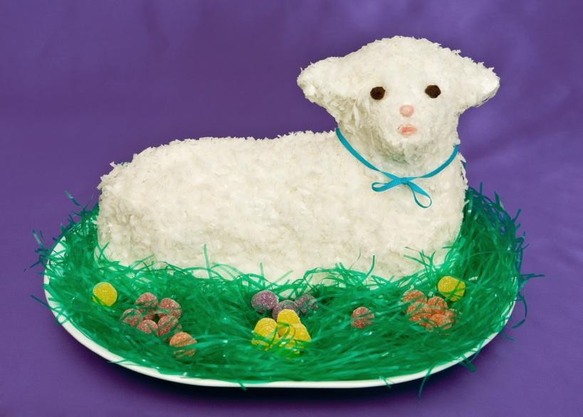 Easter Lamb Decorations
 Decorating Ideas for Easter Cakes [Slideshow]