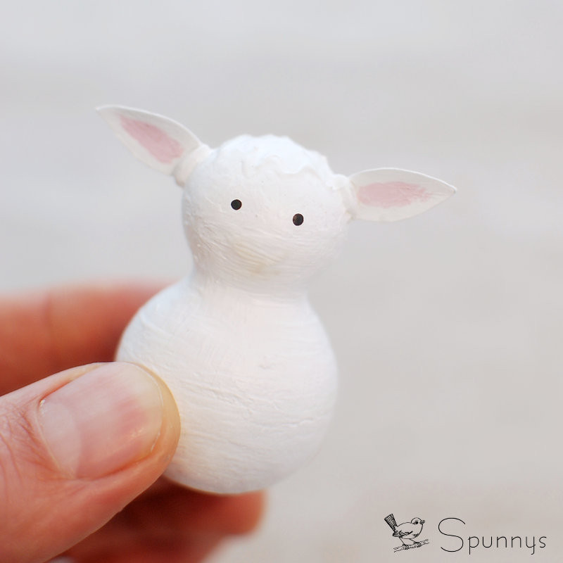 Easter Lamb Decorations
 Easter craft ideas How to make a lamb figurine • SPUNNYS