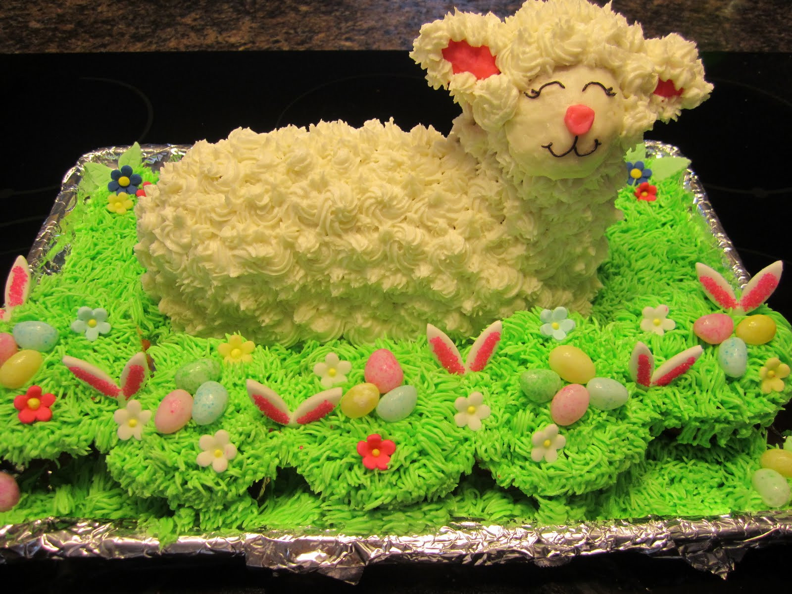 Easter Lamb Decorations
 My Cake Blog Easter Lamb Cake