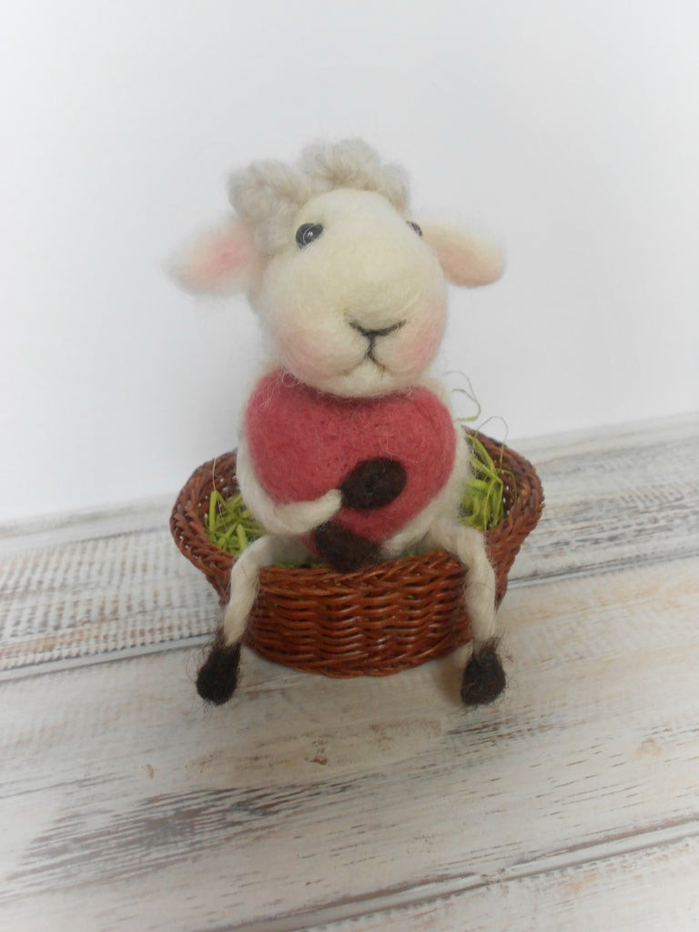 Easter Lamb Decorations
 Easter lamb Needle felted lamb Easter decor Easter