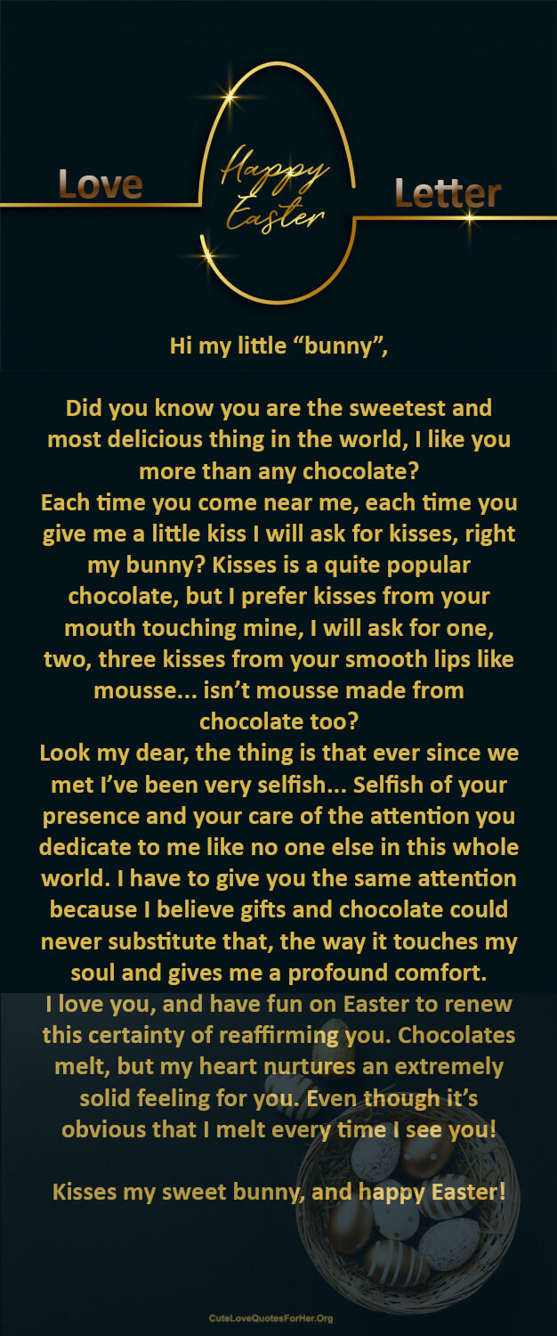 Easter Love Quotes For Him
 50 Happy Easter 2021 Love Quotes and Messages with