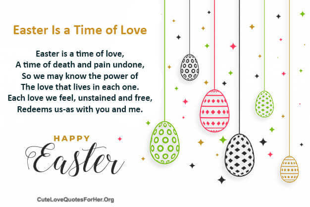 Easter Love Quotes For Him
 30 Easter Love Poems 2021 for Him and Her