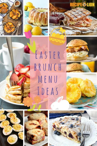 Easter Lunch Menu Ideas
 19 Easter Brunch Menu Ideas