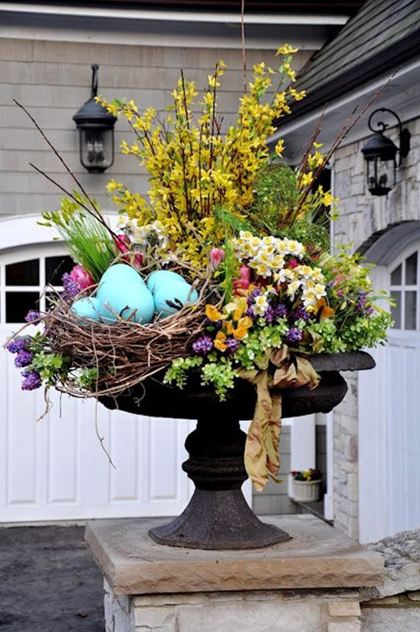 Easter Outdoor Decorating Ideas New 40 Outdoor Easter Decorations Ideas to Make