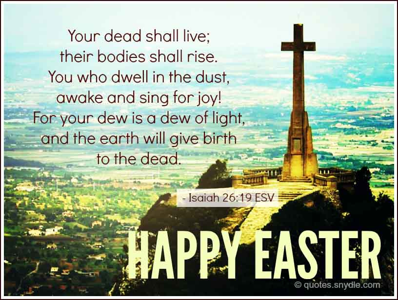 Easter Resurrection Quotes
 Easter Bible Quotes Quotes and Sayings