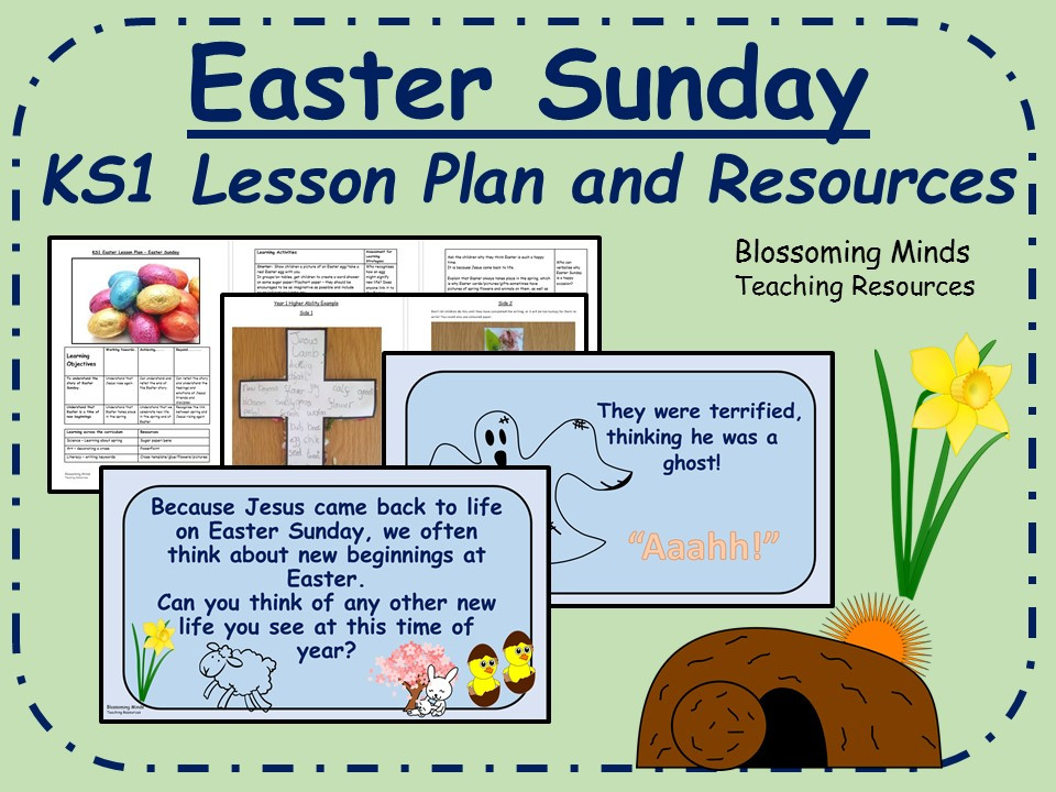 Easter Sunday Activities
 KS1 RE RS Lesson Easter Sunday