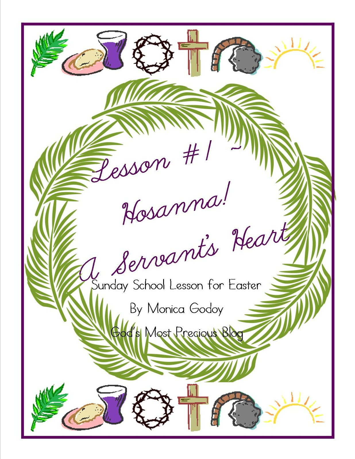Easter Sunday Activities
 God s Most Precious Easter Sunday School Lesson 1 PRINTABLE