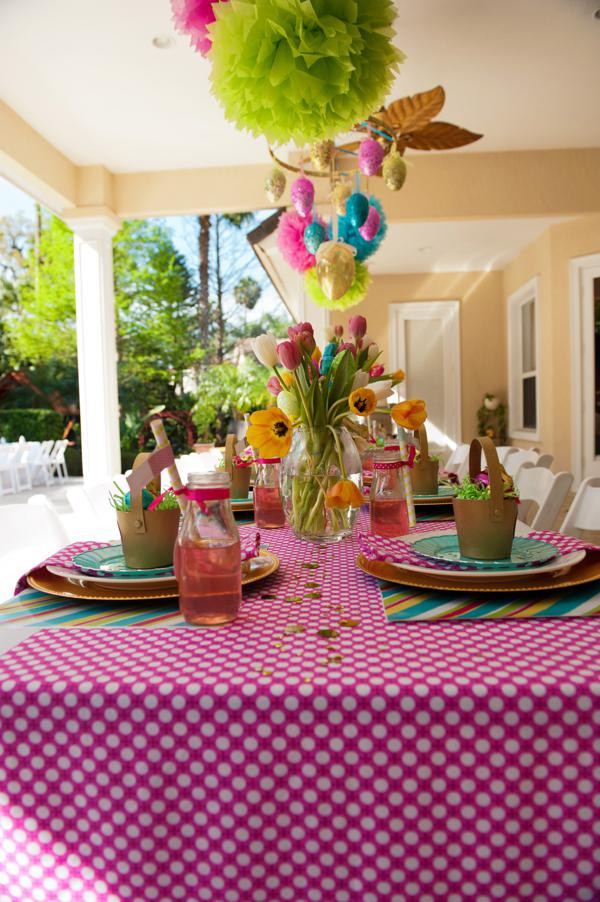 Easter Themed Birthday Party Ideas
 Kara s Party Ideas Pastel Easter themed spring party via