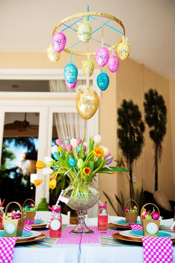 Easter Themed Birthday Party Ideas
 Kara s Party Ideas Pastel Easter themed spring party via