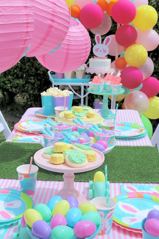 Easter Themed Birthday Party Ideas
 Easter Party Ideas with Party City LAURA S little PARTY