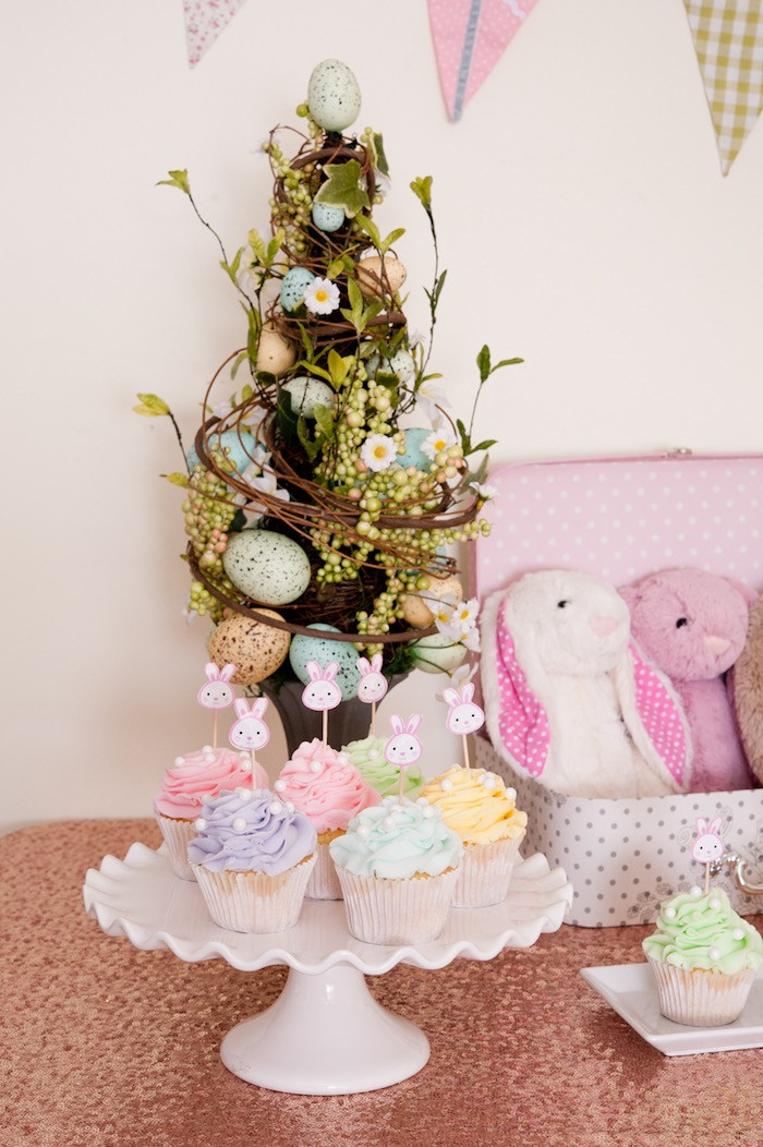 Easter Themed Birthday Party Ideas
 Kara s Party Ideas Pastel Easter Party