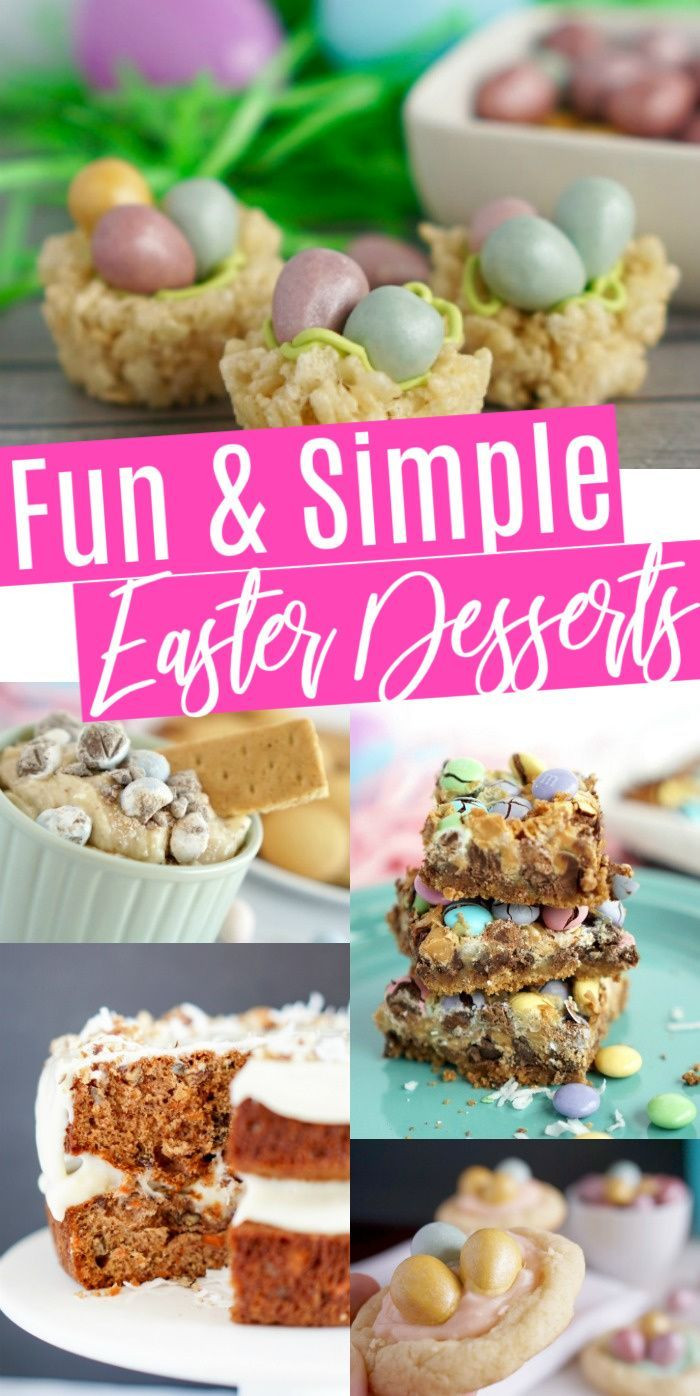 Easy Easter Desserts Recipes With Pictures
 Easy Easter Dessert Recipes