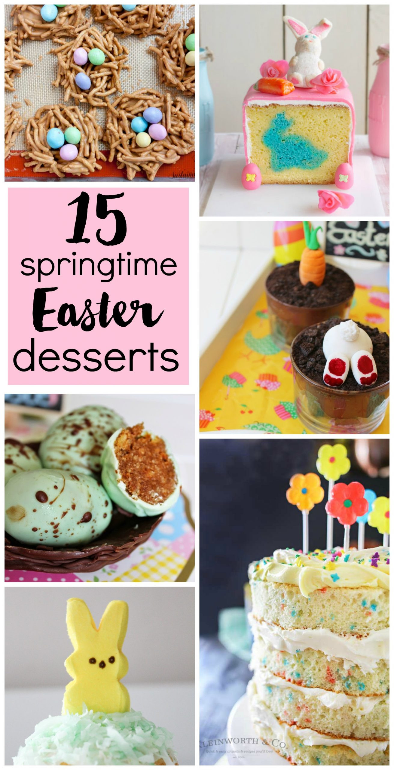 Easy Easter Desserts Recipes With Pictures
 15 Springtime Easter Desserts A Savory Feast