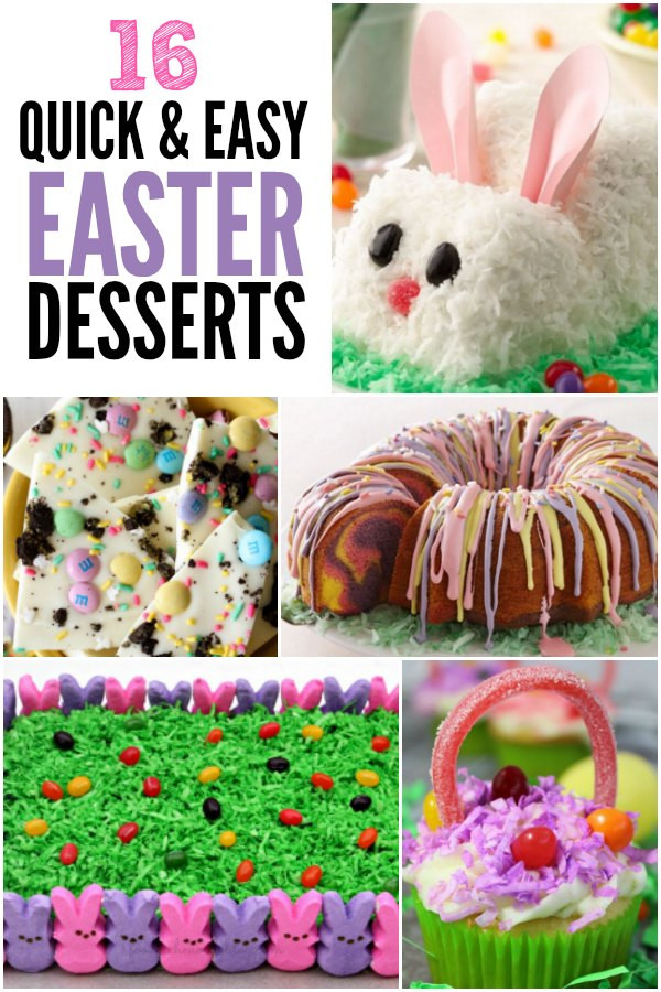 Easy Easter Desserts Recipes With Pictures
 16 Quick and Easy Easter Dessert Recipes That Everyone