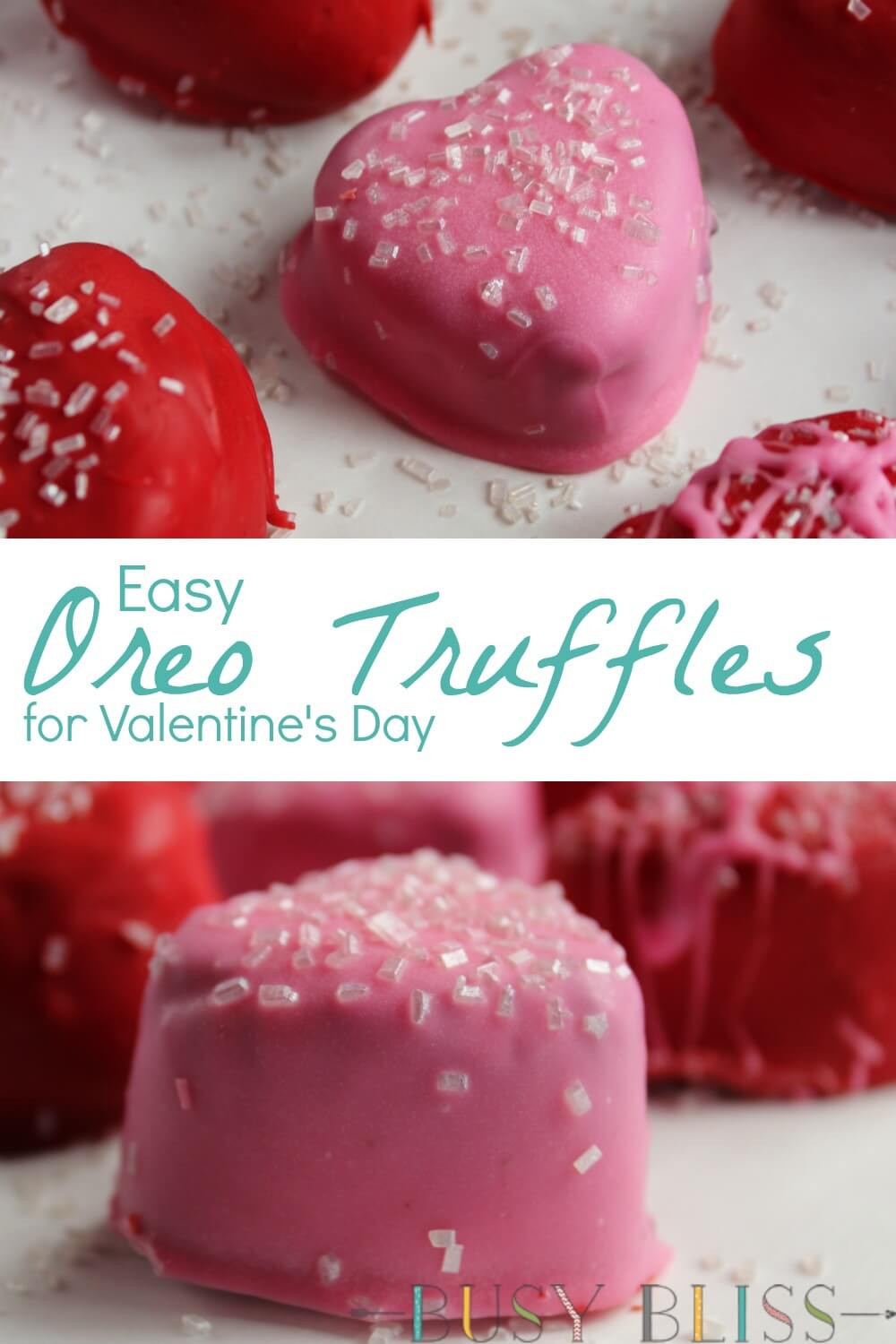 Easy Valentines Desserts
 Easy No Bake Oreo Cookie Truffles for Valentine s Day