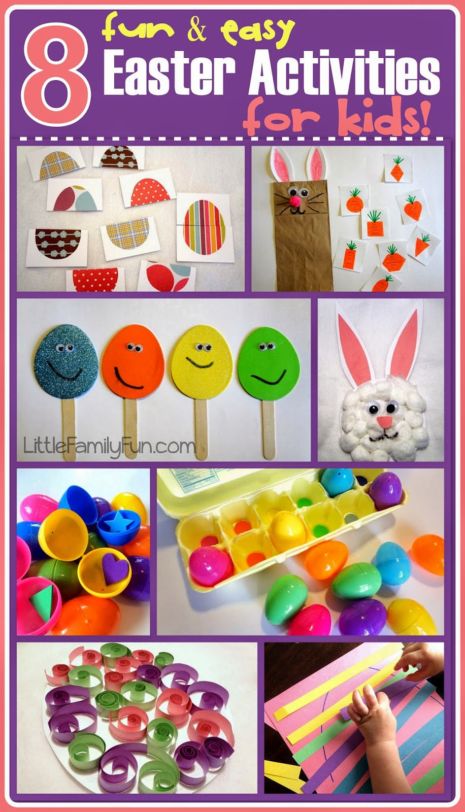 Family Easter Ideas
 Little Family Fun 8 fun & easy Easter Activities for Kids