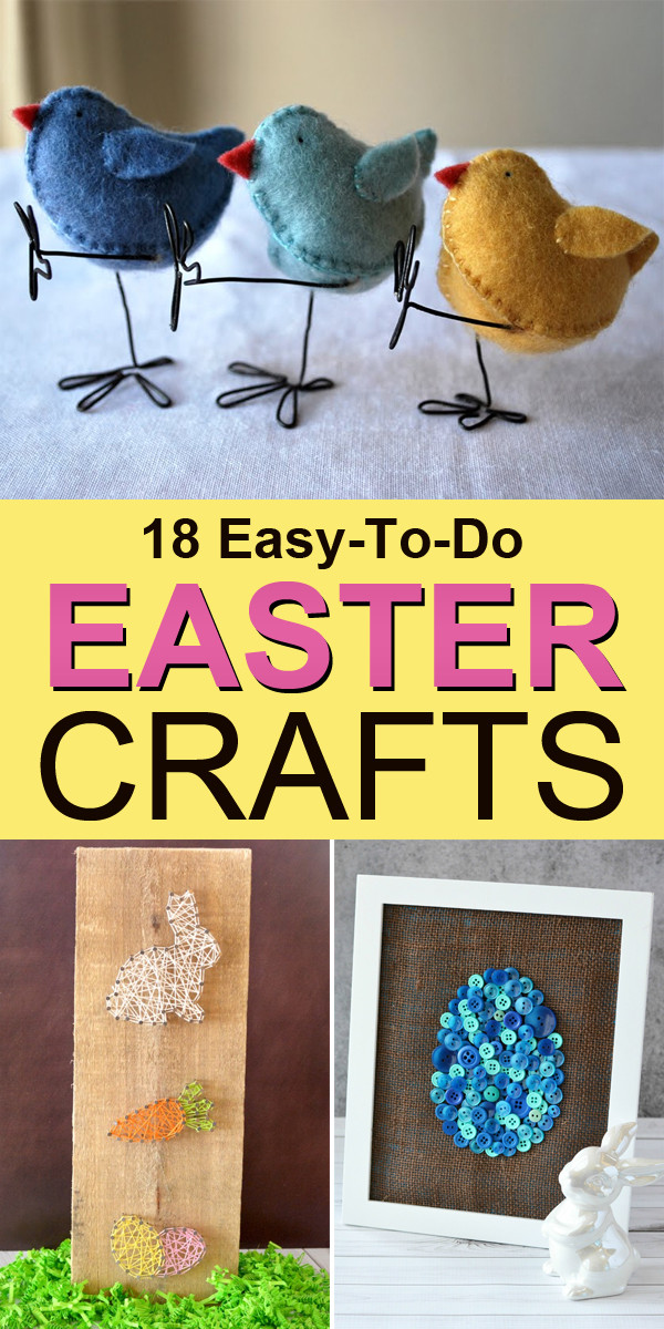 Family Easter Ideas
 18 Easy Easter Crafts The Whole Family Can Do